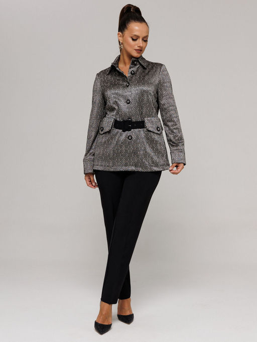 Костюм Galean Style 827 черный с серым кольца  фото 8