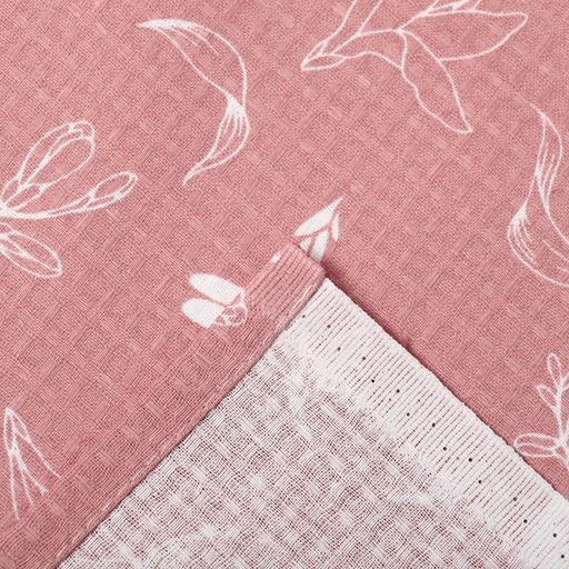 Простыня вафельная для бани «Этель. Лилия», 150×180 см, хлопок 100%, розовое