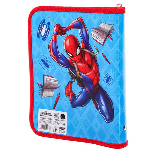 Папка пластиковая для тетрадей А5, на молнии, Человек-паук - Marvel фото 4