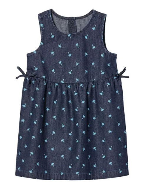 Джинсовое платье для девочки LUPILU  фото 2