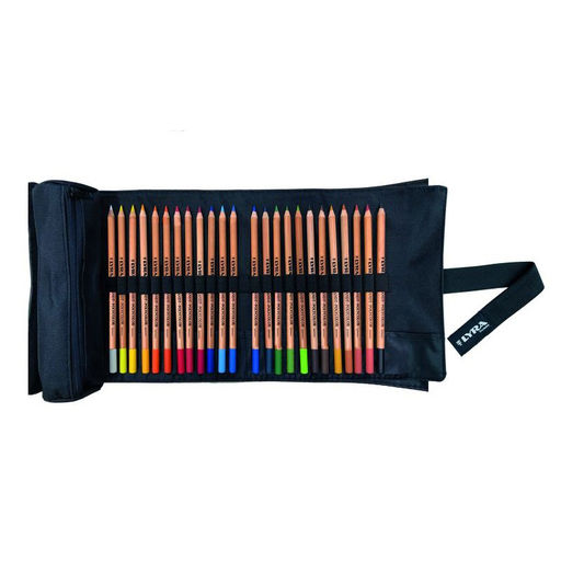 LYRA Набор цветных карандашей POLYCOLOR в пенале заточенный 24 шт. L2004240