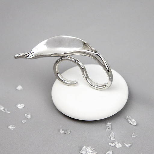 Кольцо Арт. 3V-6034-W - MyGemma фото 2