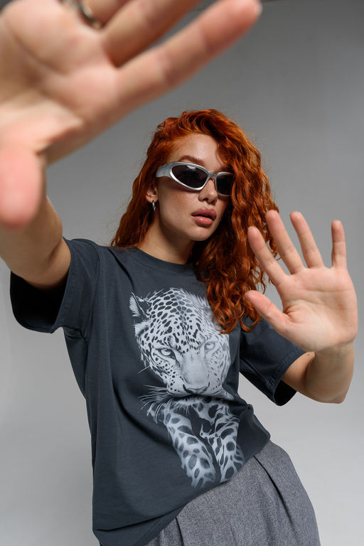 8506/1 Футболка женская оверсайз - Натали фото 85