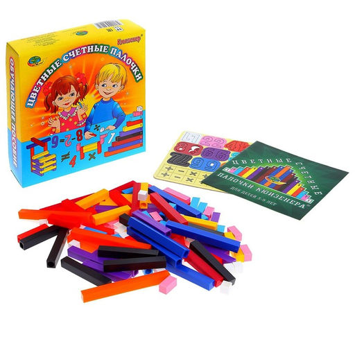 Цветные счётные палочки Кюизенера Корвет
