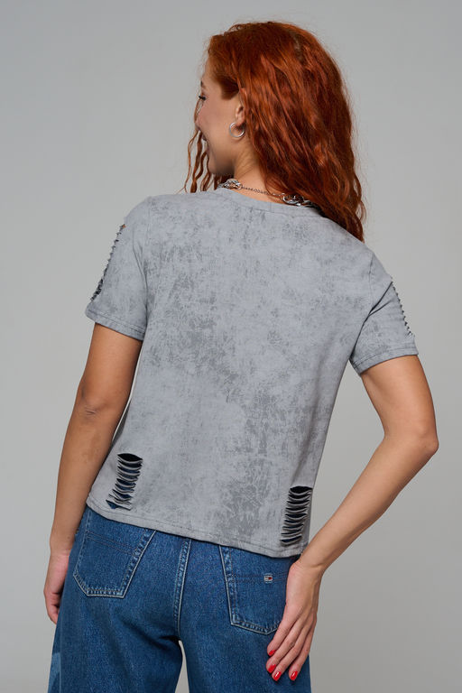 Футболка женская Натали 7497 кулирка хлопок с эластаном  фото 38