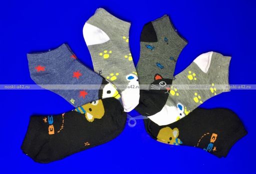 Цена за 12 пар. BFL носки внутри махра Новогодние детские арт. НС23 24-27 (13-14 см)  фото 6