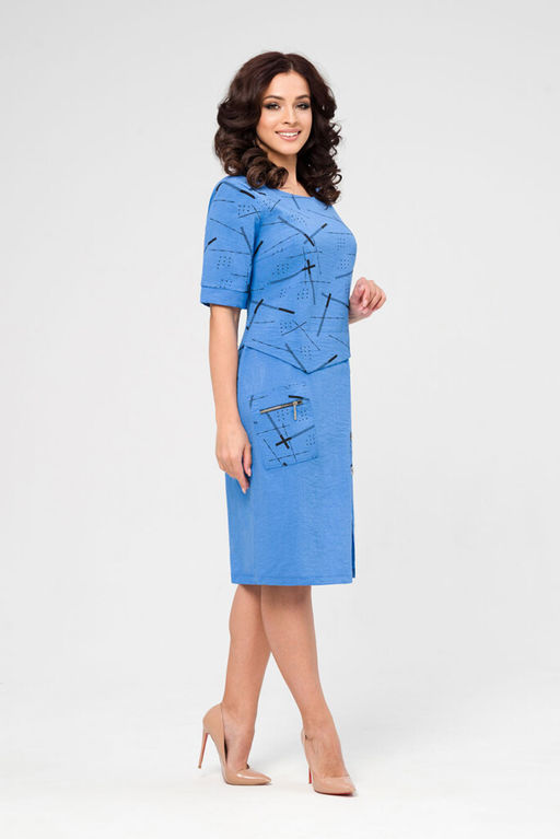 Платье Айсель(46-54) - Serenada фото 6