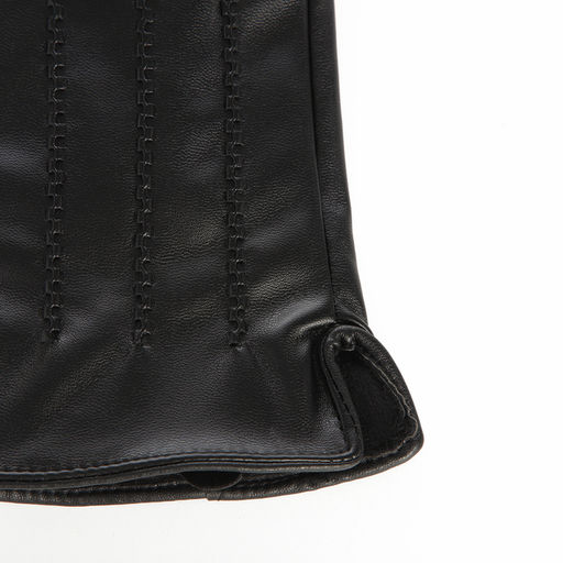 Перчатки женские, без утеплителя, безразмерные, чёрные