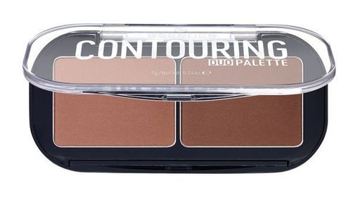 essence Палетка для контурирования contouring duo palette, 20 для смуглой кожи  фото 2