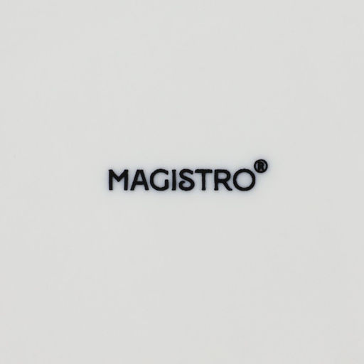 Салатник Magistro «Сюита», 800 мл, d=20.5 см, фарфор, белый