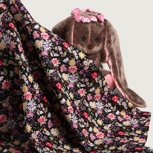 Цена за 180 шт. Ткань для рукоделия и шитья, мелкий цветочек, хлопок, ширина 150 см