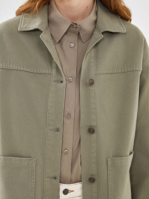 Oversize Kad?n G?mlek Ceket