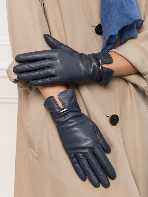 Перчатки женские 100% ш IS851 midnight blue - Eleganzza фото 2