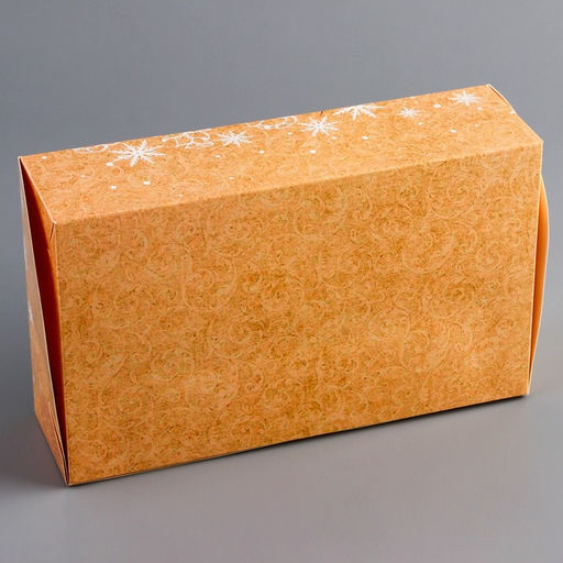 Цена за 2 шт. Коробка новогодняя складная с окном «Загадай Желание», 25×15×7 см