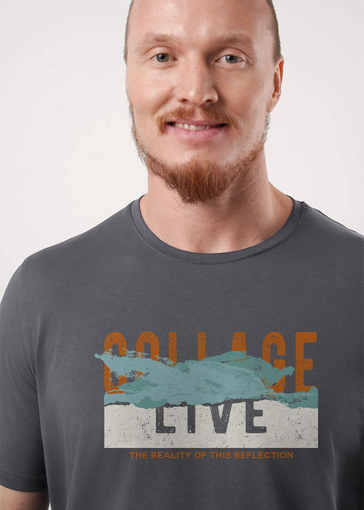 Футболка мужская Коллаж - Clever wear фото 3