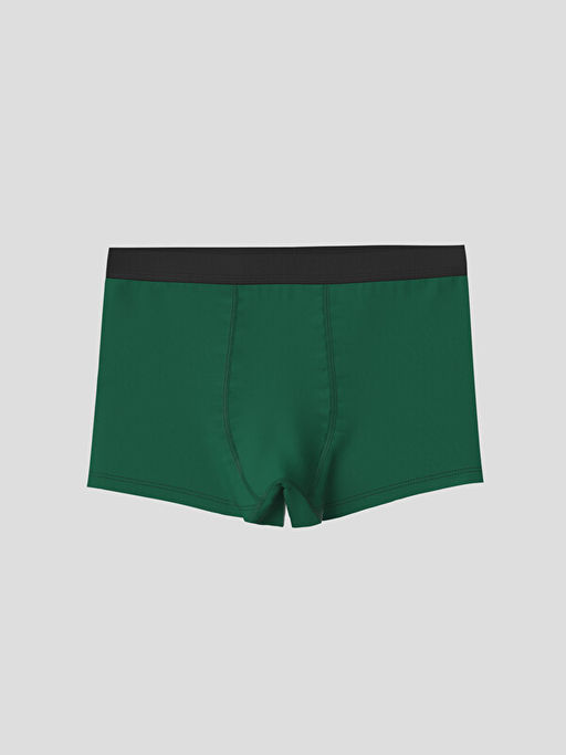 Bask?l? Erkek ?ocuk Boxer 3l? - Waikiki фото 2