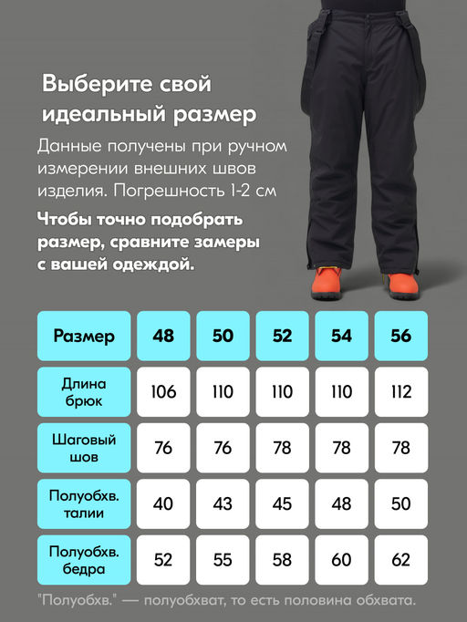 Горнолыжный костюм мужской зимний черного цвета 394Ch