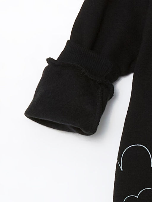 Bisiklet Yaka Uzun Kollu Bask?l? Erkek Bebek Sweatshirt - Waikiki фото 2