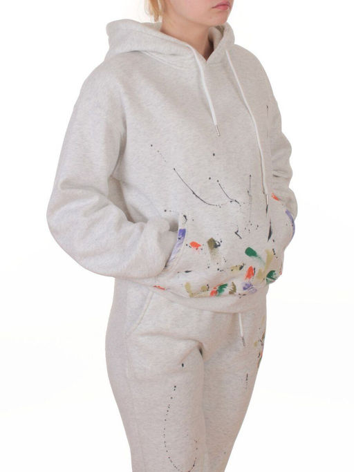 005 LT. GRAY Костюм спортивный зимний женский (95% хлопок, 5% полиэстер)