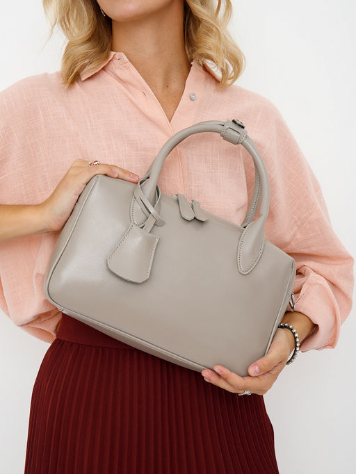 Сумка 9901VG l.gray Vitelli Grassi