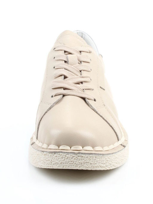 03-XKL22-033 BEIGE Полуботинки женские (натуральная кожа)