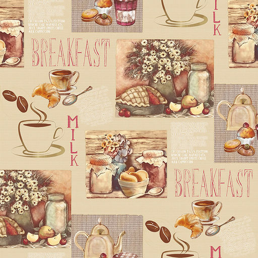 Клеенка столовая на тканевой основе 1,26х25м, ПВХ, в рулоне, Россия (цена за м/п)