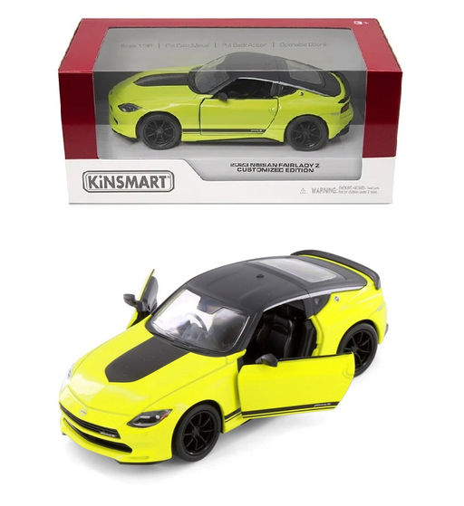Kinsmart. Модель арт.KT5443W/2 "Nissan Fairlady Z Customized Edition" 1:36 (салатовая) инерц.