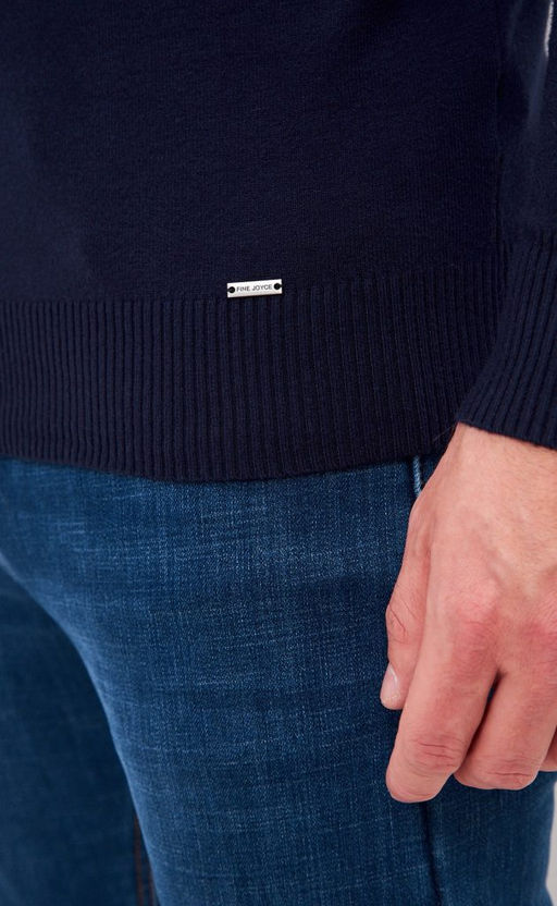 Джемпер F121-01-889 navy - Fine joyce фото 5