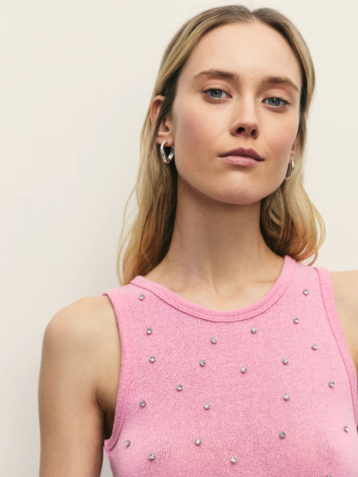 Майка со стразами / Zarina фото 7