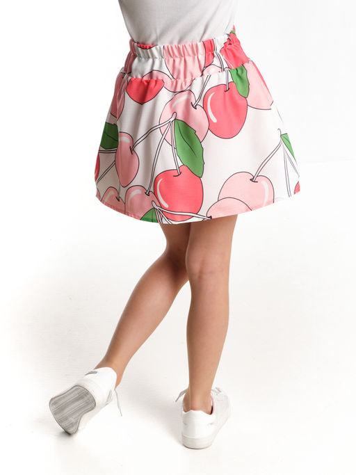 Юбка UD 6505 коралловый - Mini maxi фото 2