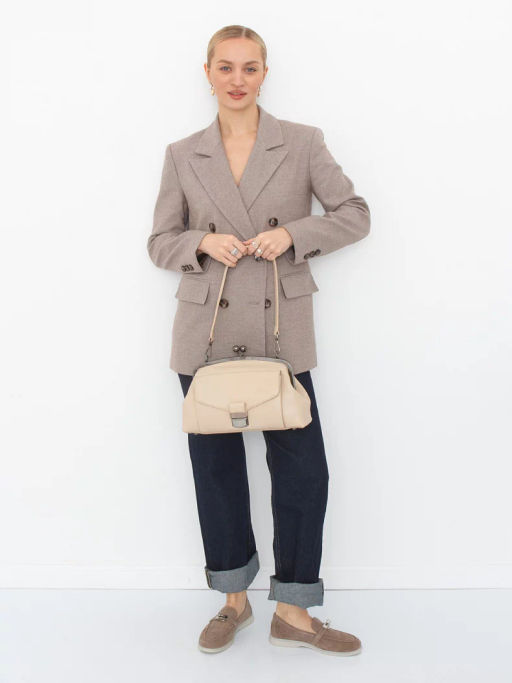 Сумка 77-8959R beige Ricgezza