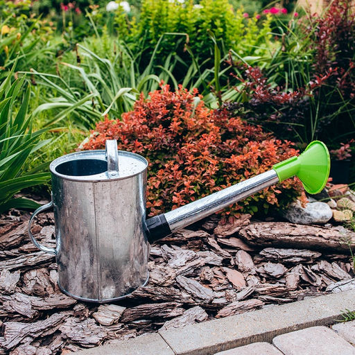 Лейка с длинным носиком, 5 л, с рассеивателем, оцинкованная, без рисунка, носик d=25 мм - Simaland фото 6