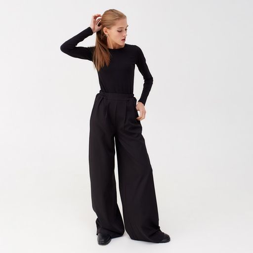 Боди женское MINAKU: Basic line, цвет чёрный, размер 46