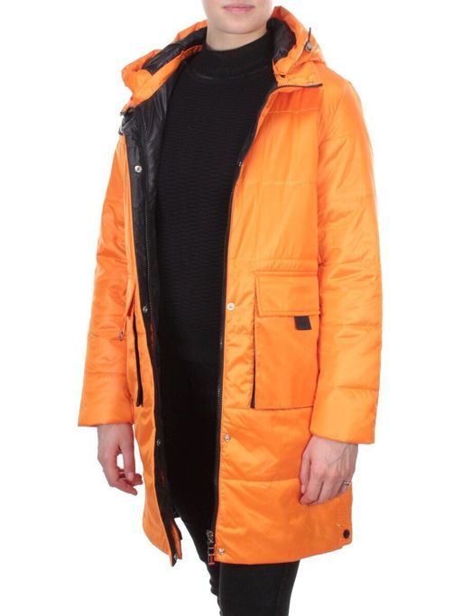 8188 ORANGE Пальто демисезонное женское Cloud Lag Cat (100 гр. синтепон) - Fashion фото 7