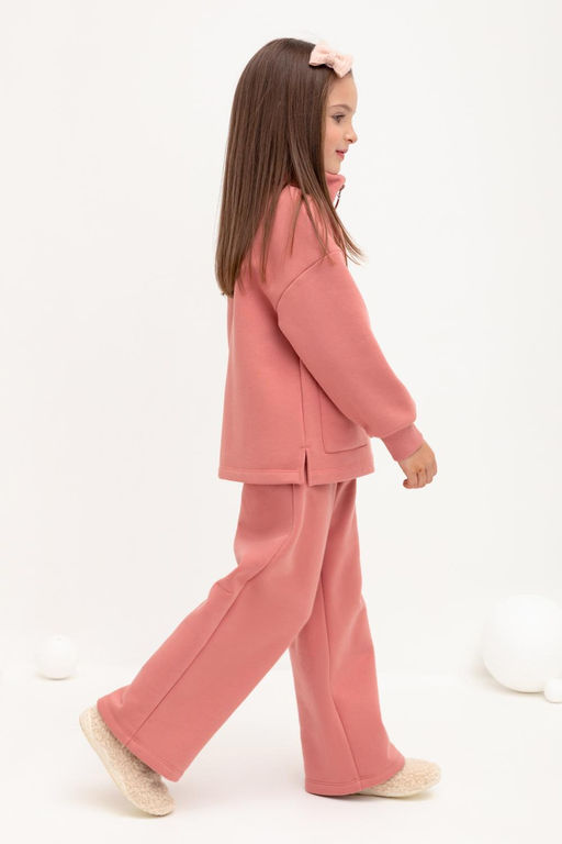 Crockid _ КР 400614/кирпичная пыль к425 брюки для дев  фото 4