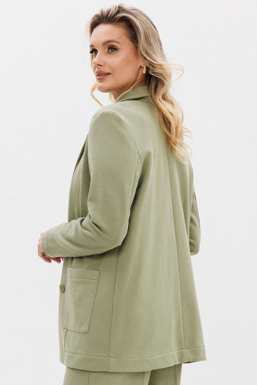 Жакет GO F4078/26-02.164-170 фисташка - Pirs фото 3