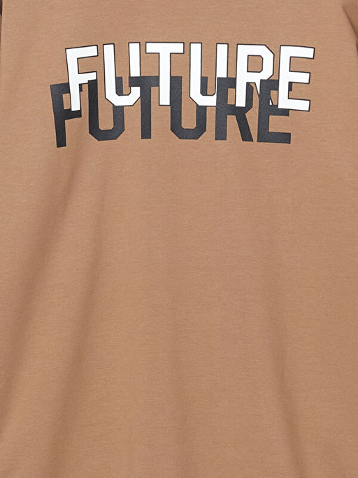 Bisiklet Yaka Erkek ?ocuk Sweatshirt