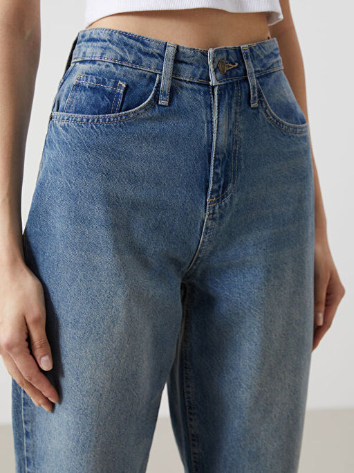 Balloon Fit Kad?n Jean Pantolon