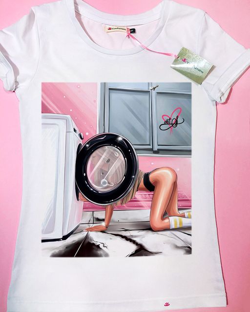 Эксклюзивная футболка Yana Pletneva упаковка плотный Zip пакет!  фото 3