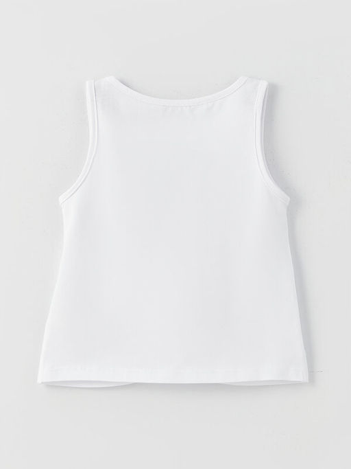 Bisiklet Yaka Bask?l? K?z ?ocuk Atlet - Waikiki фото 2