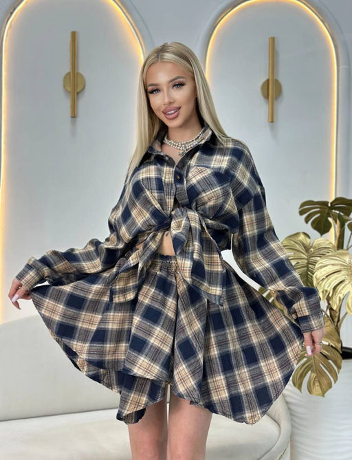 Костюм (рубашка+юбка) - Ksa фото 14