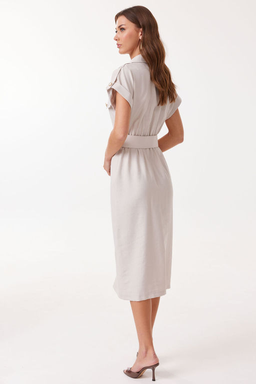 Платье LYUSHe 4126 бежевое  фото 2