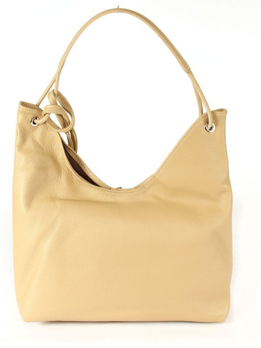 Сумка женская натуральная кожа GU 163-6071, 1отд, бежевый SALE 265792 - Adelia фото 2