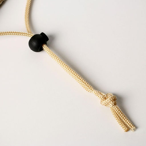 Лежанка для животных на стяжке с ушками, цвет бежевый 30-50 см - Пушистое счастье фото 5