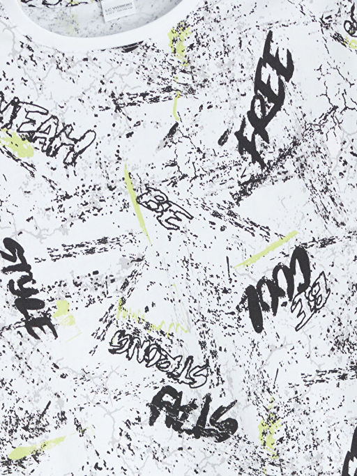 Bisiklet Yaka Erkek ?ocuk ?ortlu Pijama Tak?m?