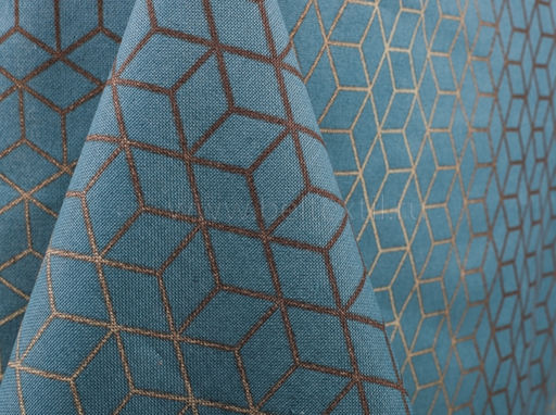 3832-БЧ Скатерть 180*145 рис. 6040-01 цв. бирюза - Оршанский льнокомбинат фото 3