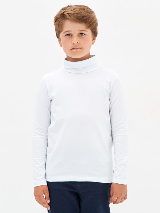 Белая водолазка для мальчика - Kogankids фото 8