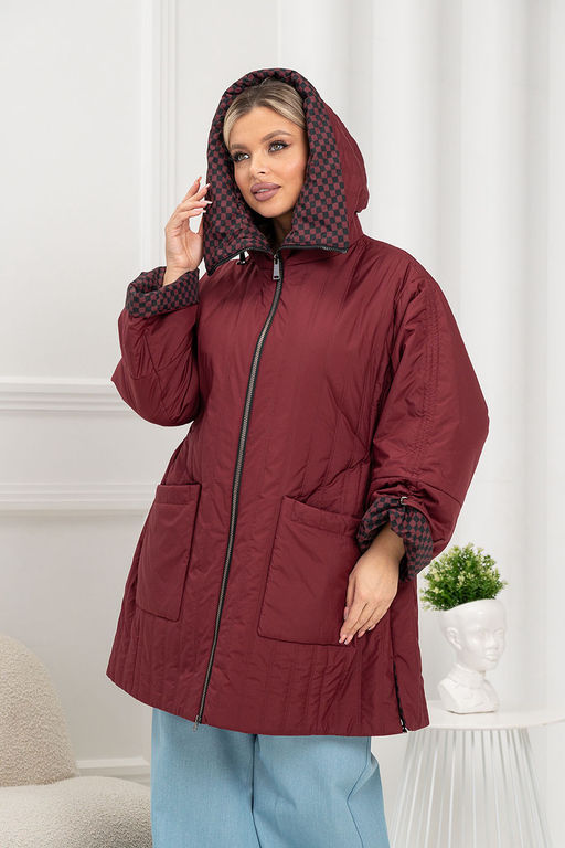 Куртка К-77601 бордо