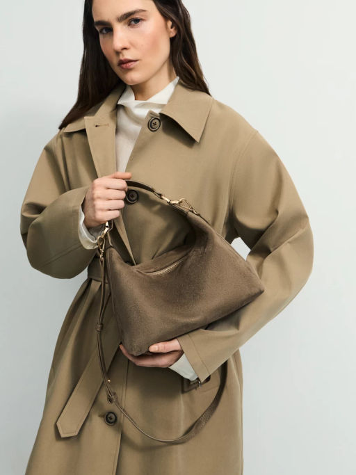 Сумка с замшевой фактурой ZR2604061703-68 / Zarina