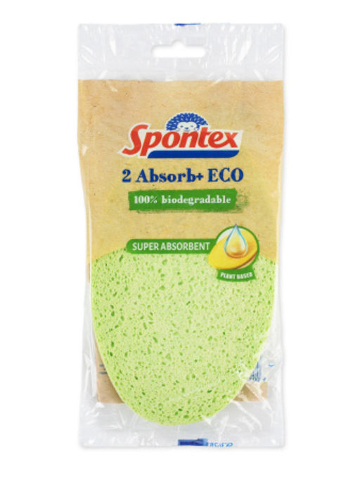 Губка ABSORB+ ECO 2шт 11х19см